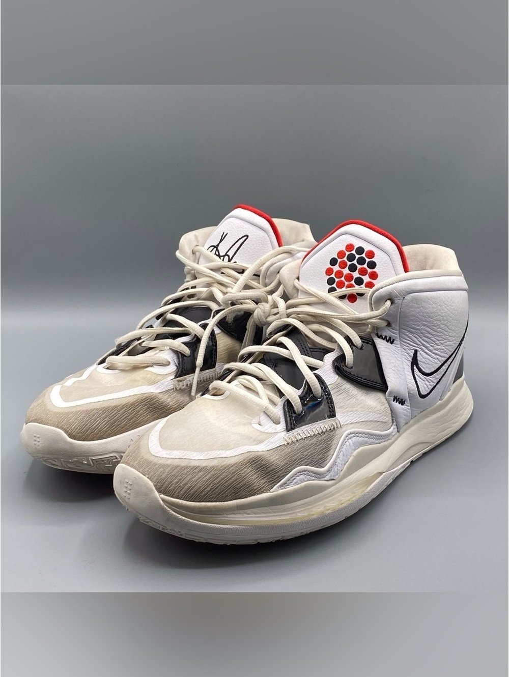 Nike Kyrie 8 Infinity White Black University Red